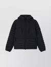 Stone Island Seamless Tunnel Nylon Down-tc Jacket In Black