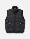 Stone Island Seamless Tunnel Nylon Down-tc Vest In Black