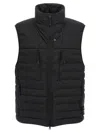 Stone Island Gilet Seamless Tunnel Nylon Down-tc In Black