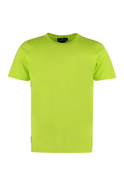 Stone Island Shadow Project Cotton Crew-neck T-shirt In Green