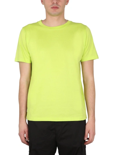 Stone Island Shadow Project Jersey T-shirt In Yellow