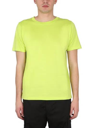 Stone Island Shadow Project Men Jersey T-shirt In Yellow