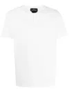 Stone Island Shadow Project Plain Cotton T-shirt In Weiss
