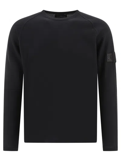 Stone Island Shadow Project Shadow Compass Knitwear In Black