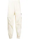 Stone Island Shadow Project Straight-leg Cotton Track Pants In Nude