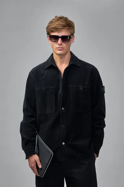 Stone Island Shirt In Black