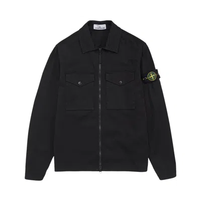 Pre-owned Stone Island Shirt 'black' | Men's Size M