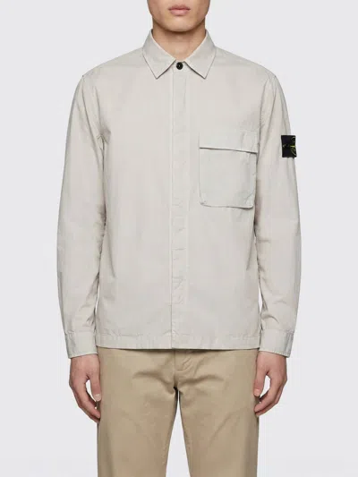 Stone Island Shirt Men  In Neutral