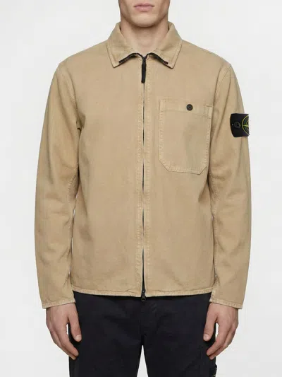 Stone Island Shirt Men  In Neutral