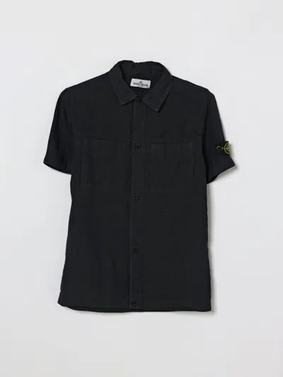 Stone Island Shirt Kids  Junior In Blue