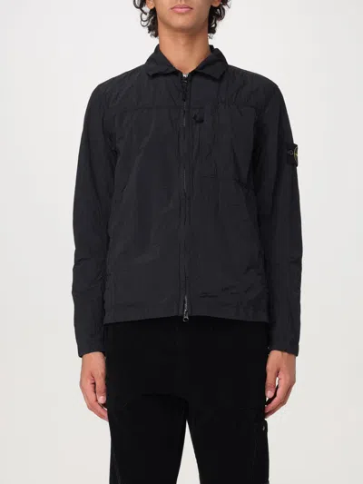 Stone Island Shirt  Men Color Black In Schwarz