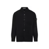 Stone Island Comfortable Overshirt With Chest Pockets In Black