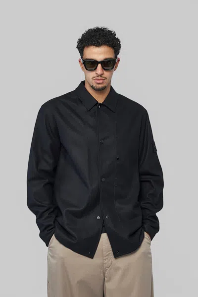 Stone Island Shirts In Black