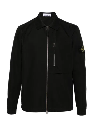 Stone Island Shirts Black