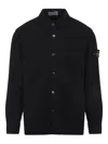 Stone Island Comfortable Overshirt With Chest Pockets In Black