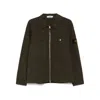 Stone Island Compass-badge Overshirt In Green