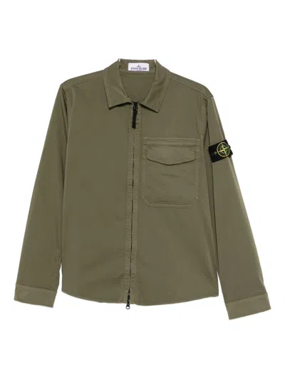Stone Island Shirts Green