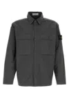 Stone Island 1200015 Stretch Cotton Tela 'paracadute' In Grey
