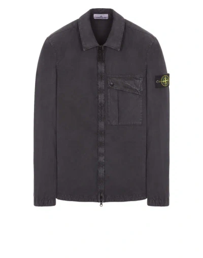 STONE ISLAND STONE ISLAND SHIRTS GREY COTTON