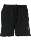 Stone Island Compass Patch Drawstring Swim Shorts