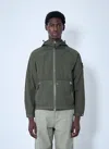 Stone Island Men Short Compass Patch Jacket In Green
