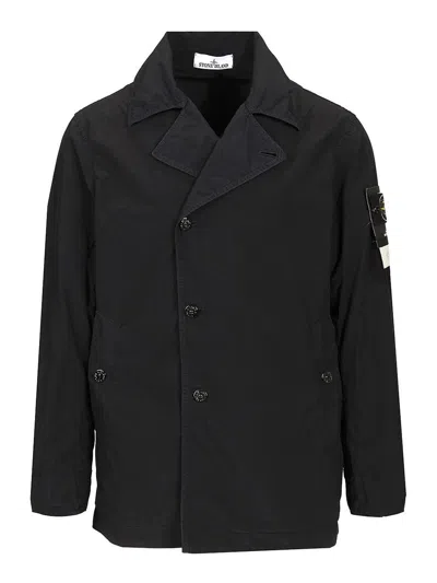 STONE ISLAND ABRIGO CORTO - AZUL
