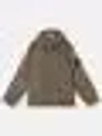 Stone Island Short Parka In Mitrgreen