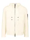 Stone Island Short Parka In Neutral