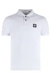 Stone Island Polo Shirt In Light Blue
