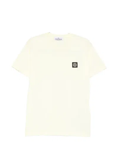 Stone Island Short-sleeve Crew-neck T-shirt In Neutral