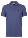 Stone Island Men's Slim Fit Stretch Cotton Polo Shirt In Blue Marine