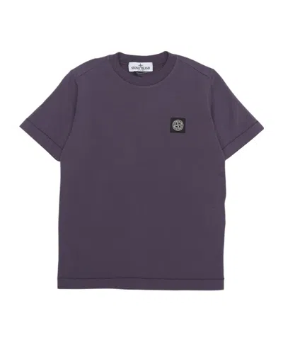 Stone Island Short Sleeve T-shirt In Blue
