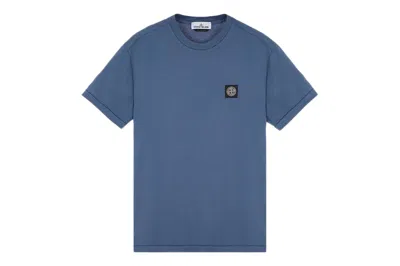 Pre-owned Stone Island Short Sleeve T-shirt Dark Blue