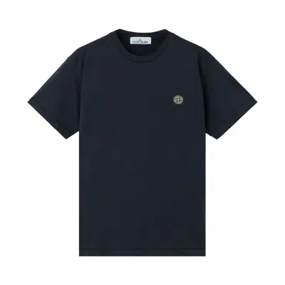 Pre-owned Stone Island Short-sleeve T-shirt 'dark Blue' | Men's Size Xxl