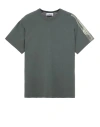 Stone Island Short Sleeve T-shirt Green Cotton In Green