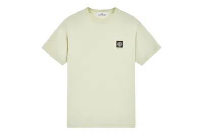 Pre-owned Stone Island Short Sleeve T-shirt Pistachio