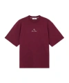 Stone Island Organic Cotton T-shirt In Red