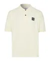 Stone Island Short-sleeved Polo In Off-white