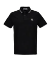 Stone Island Polo Shirt In Black