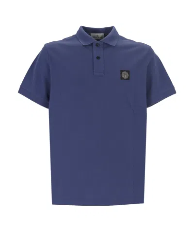 STONE ISLAND PIQUÉ POLO SHIRT