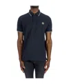 Stone Island Polo Shirt In Blue