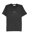 Stone Island T-shirt Mit Kompass-print In Gray