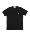 Stone Island Short-sleeved T-shirt In Black