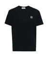 Stone Island Compass-motif T-shirt In Blue