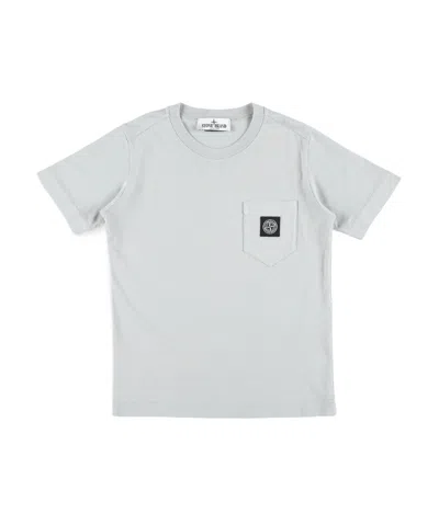 Stone Island Short-sleeved T-shirt In Gray