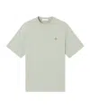 Stone Island 2100034 Combed Organic Cotton Jersey In Green