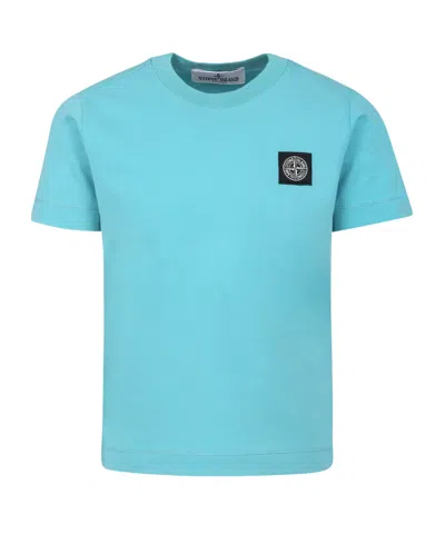 Stone Island Short-sleeved T-shirt In Green