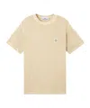 Stone Island 2100237 Organic Cotton Jersey 'fissato' Effect In Nude