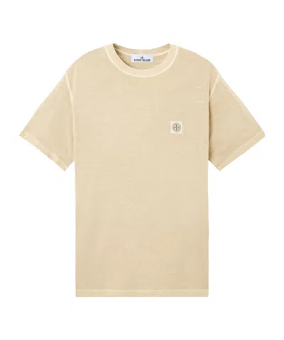 STONE ISLAND STONE ISLAND COMPASS PATCH CREWNECK T-SHIRT