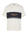 Stone Island Logo-print T-shirt In Off-white